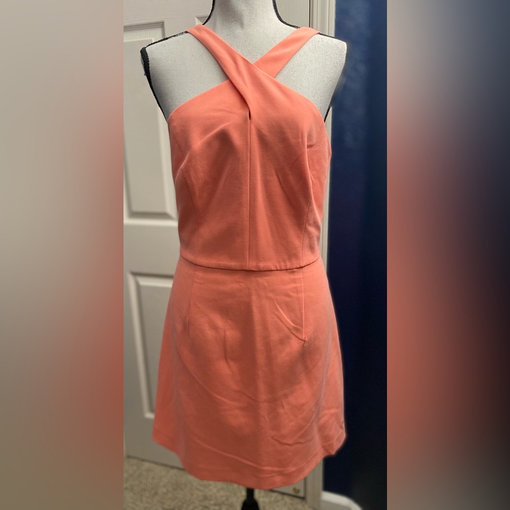 French Connection Strapless Coral Dress